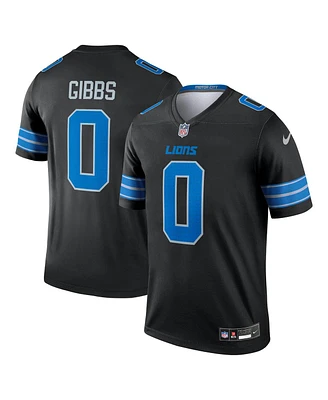 Nike Men's Jahmyr Gibbs Black Detroit Lions 2nd Alternate Legend Jersey