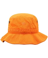 Top of the World Men's Light Orange Tennessee Volunteers Angler Washed Bucket Hat