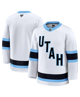 Fanatics Men's White Utah Hockey Club Away Premium Jersey