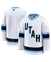 Fanatics Men's White Utah Hockey Club Away Premium Jersey