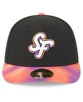 New Era Men's Black/Orange San Francisco Giants 2025 City Connect Low Profile 59FIFTY Fitted Hat