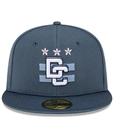 New Era Men's Blue Washington Nationals 2025 City Connect Batting Practice 59FIFTY Fitted Hat