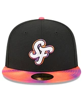 New Era Men's Black/Orange San Francisco Giants 2025 City Connect 59FIFTY Fitted Hat