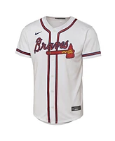 Nike Big Boys and Girls Austin Riley White Atlanta Braves Home Replica Player Jersey