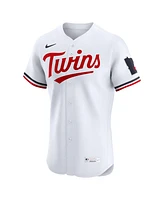 Nike Men's White Minnesota Twins Home Elite Jersey