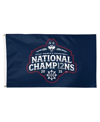 Wincraft UConn Huskies 2025 Ncaa Women's Basketball National Champions 3' x 5' One-Sided Deluxe Flag