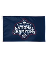 Wincraft UConn Huskies 2025 Ncaa Women's Basketball National Champions 3' x 5' One-Sided Deluxe Flag
