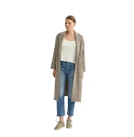 Labeca London Women's Oversized Herringbone Coat