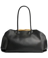 Donna Karan Poplin Large Satchel
