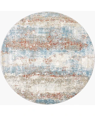 Livabliss Brunswick Bwk-2327 6'7"x6'7" Round Area Rug