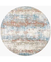 Livabliss Brunswick Bwk-2327 6'7"x6'7" Round Area Rug