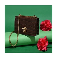 Women's Brown Beauty Cross Body Bag