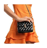 Women's Blackberry Babe Black Cross Body Bag