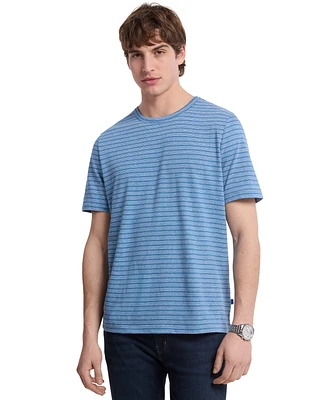 Michael Kors Men's Short Sleeve Striped Crewneck T-Shirt
