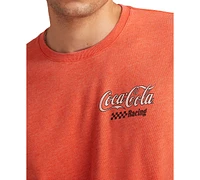 Lucky Brand Men's Coca-Cola Racing Team Short Sleeve Crewneck Graphic T-Shirt