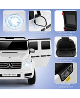 12V Battery Powered Licensed Mercedes-Benz G500 Kids Ride-on Car