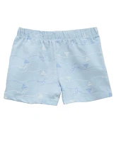 Guess Baby Boys 5-Piece Bodysuits, Shorts, Bib and Socks Set