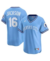 Nike Men's Bo Jackson Light Blue Kansas City Royals Throwback Cooperstown Collection Limited Jersey