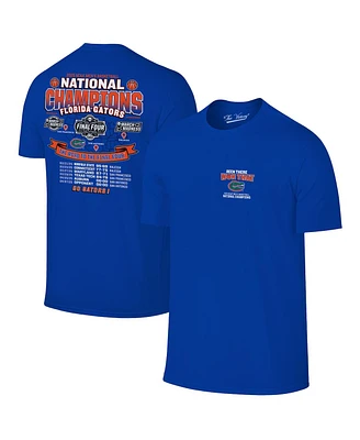 Original Retro Brand Big Boys and Girls Royal Florida Gators 2025 Ncaa Men's Basketball National Champions T-Shirt