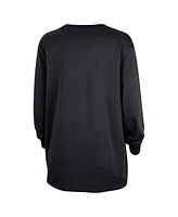 Nike Women's Wnba Jump Woman Logo Boyfriend Oversized Long Sleeve T-Shirt
