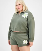Grayson Threads, The Label Trendy Plus Pull-On Shorts