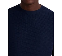 Karl Lagerfeld Paris Men's Textured Stripe T-Shirt
