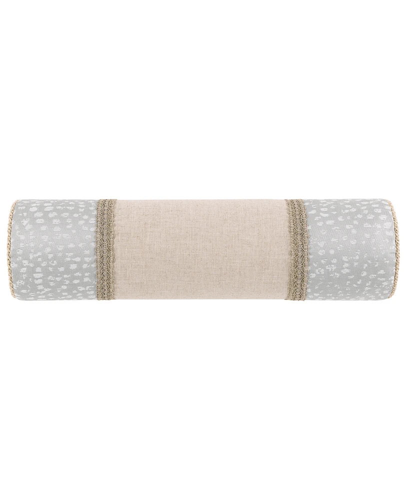 Rose Tree Penelope Neckroll Decorative Pillow, 24" x 6.5"