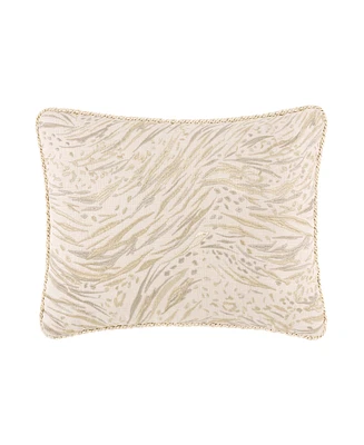 Rose Tree Cara Embroidered Boudoir Decorative Pillow, 19" x 13"