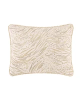 Rose Tree Cara Embroidered Boudoir Decorative Pillow, 19" x 13"
