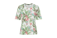 Olsen Women's Tropical Print T-Shirt