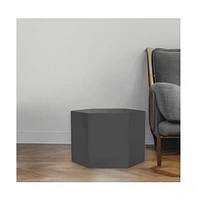 Modern Wood End Table with Sturdy Frame