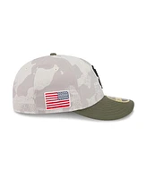 New Era Men's Light Beige/Olive San Francisco Giants 2025 Armed Forces Day Low Profile 59FIFTY Fitted Hat