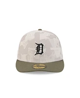 New Era Men's Light Beige/Olive Detroit Tigers 2025 Armed Forces Day 59FIFTY Fitted Hat