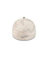 New Era Men's Light Beige/Olive Washington Nationals 2025 Armed Forces Day 39THIRTY Flex Hat
