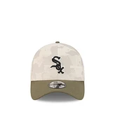 New Era Men's Light Beige/Olive Chicago White Sox 2025 Armed Forces Day 39THIRTY Flex Hat