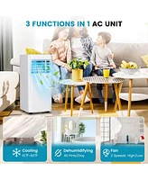 10000 Btu Portable Air Conditioner with 4 Modes