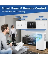 8000 Btu Portable Air Conditioner 3 in 1 Ac Unit with Fan and Dehumidifier