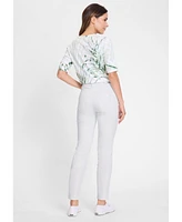 Olsen Women's Lisa Fit Straight Embellished Jean