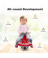 Wiggle Car Ride-on Toy with Flashing Wheels