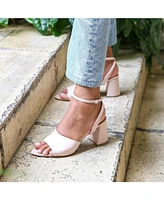 Alterre Women's Rose Pink Marilyn Customizable Point Sandal