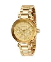 Invicta Women's 31297 Angel Quartz Chronograph Gold Dial Watch