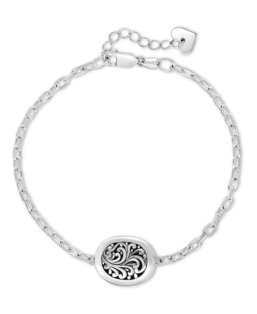 Devata Filigree Chain Bracelet, 7.0 in adj to 8.0 in