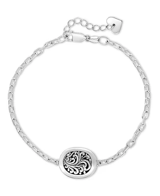 Devata Filigree Chain Bracelet, 7.0 in adj to 8.0 in