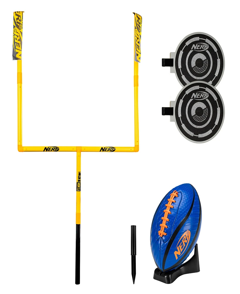 Franklin Sports Nerf Punt and Pass Football Goal Post Set