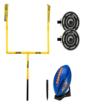 Franklin Sports Nerf Punt and Pass Football Goal Post Set