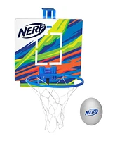 Franklin Sports Nerf Mini Over the Door Basketball Hoop Set