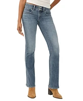 Silver Jeans Co. Women's Britt Low Rise Curvy Fit Bootcut