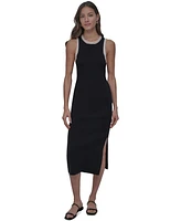 Dkny Jeans Women's Colorblocked Racerback Midi Dress - BOO