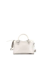 Pre-Owned Balenciaga Mini City Classic Studs Bag Embossed Leather