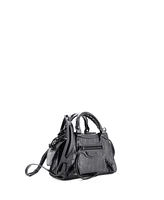 Pre-Owned Balenciaga Mini Neo Classic City Bag Embossed Leather